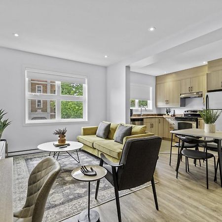 Stylish 2 Bedroom Haven By Jean Talon Market Montréal Exterior foto